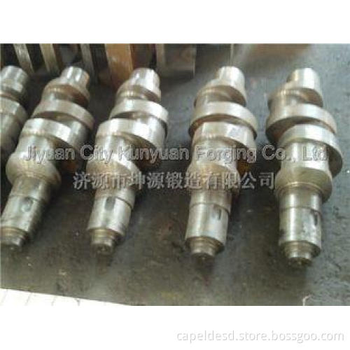34CrNiMo6 / 30CrNi Forged CrankShafts , car engine custom f